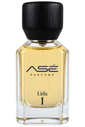 Lida I eau de parfum bottle by Aṣé Perfume